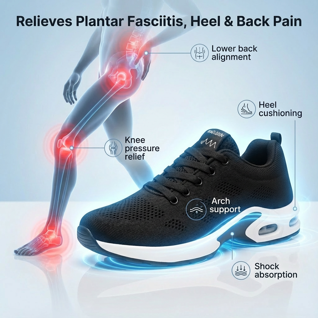 SF | Survive Your Shift: Ortho Pro Shoes for Foot, Knee, and Back Health (UNISEX)